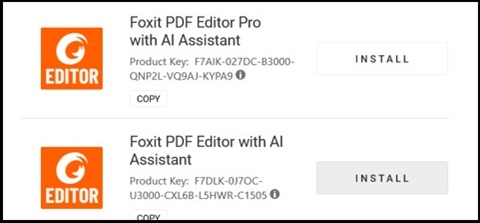 Foxit PDF Editor con AI Assistant