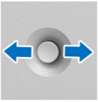 Image depicts the Joystick left/right button functionality