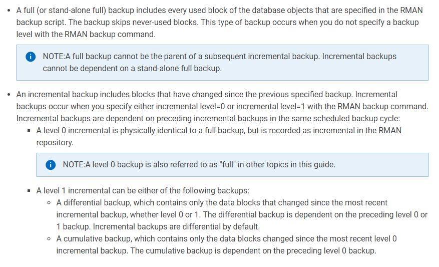 NetWorker: Oracle RMAN backups running as FULL and not incremental as ...