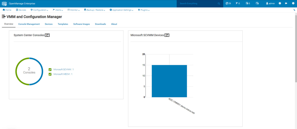 Virtual Machine Dell Dell OpenManage Enterprise-Integration für Microsoft System Center ...