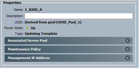 Egenskaper for serviceprofilmal