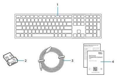 Qual o conteúdo da caixa do KB900?