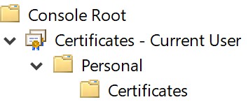 Accédez à Certificates (Certificats)