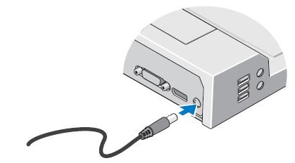 Image of a Dell E-series docking station or port replicator