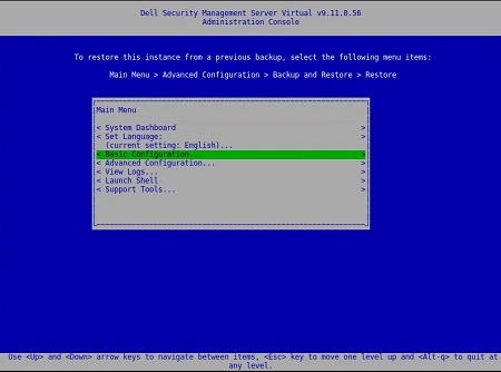Select Basic Configuration