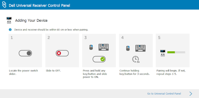 Dell Universal Pairing Receiver – WR221