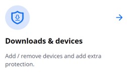 Click Downloads & devices