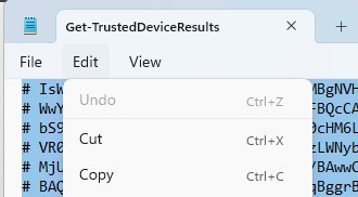 Cliccate su Modifica e selezionate tutto