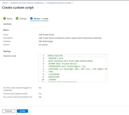 按一下「建立」