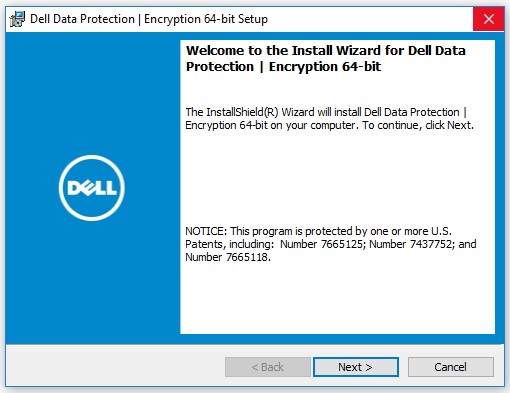 Dell Data Protection | Configuration du chiffrement 64 bits