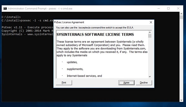 Agree to License Terms