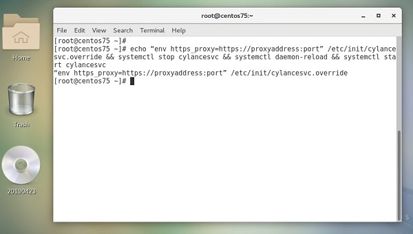 Run command in Terminal