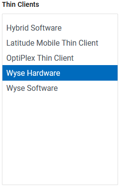 Hardware Wyse