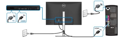Connecting the HDMI cable (optional)