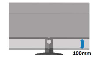 Verticaal van Dell S3422DWG
