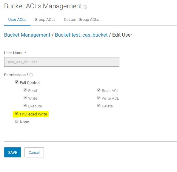 ECS Can we delete a CAS bucket under a compliance enabled Namespace