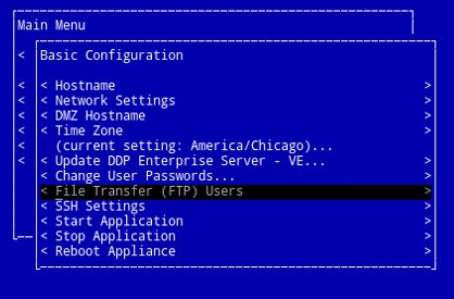 Usuarios de transferencia de archivos (FTP)