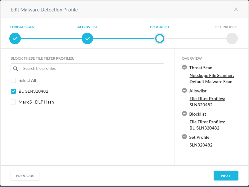 Blocklist