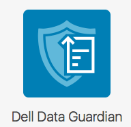 L'immagine mostra l'icona di Dell Data Guardian.