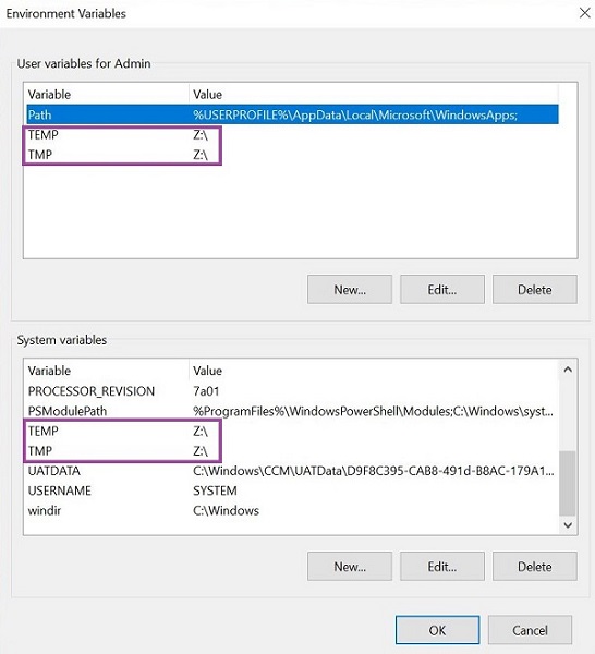 How to Change the Wyse 5060, 5070, and 5470 TEMP Folder | Dell Canada
