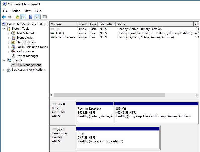 Disk Management