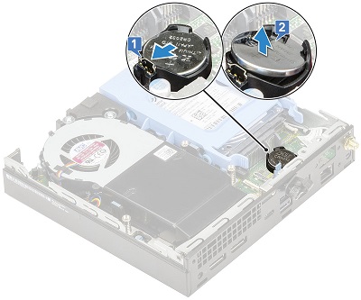 Wymontowywanie baterii pastylkowej