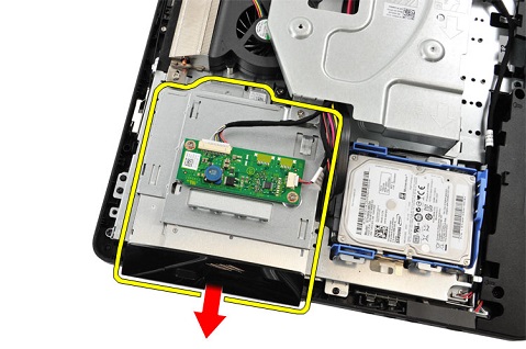 Removing the optical drive