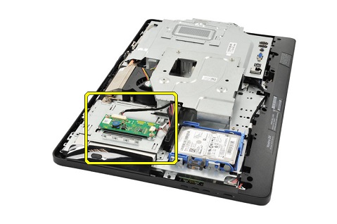 Converter removal establishing image