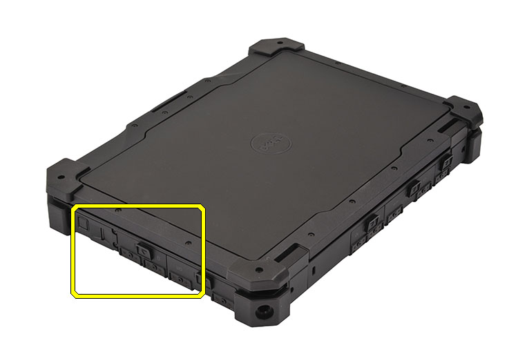 Hard disk drive removal establishing image