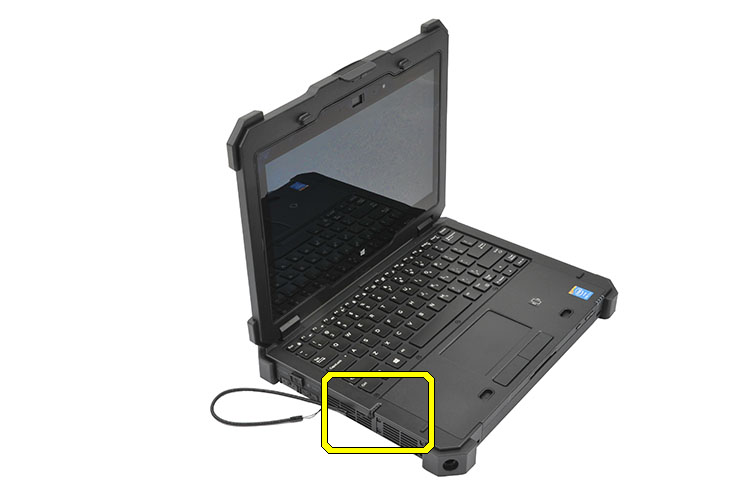 Stylus and tether removal establishing image