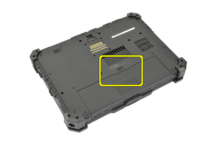 Battery removal establishing image