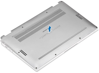 Wymontowywanie dolnej pokrywy