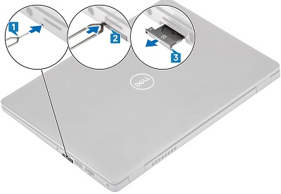 Wymontowywanie karty SIM