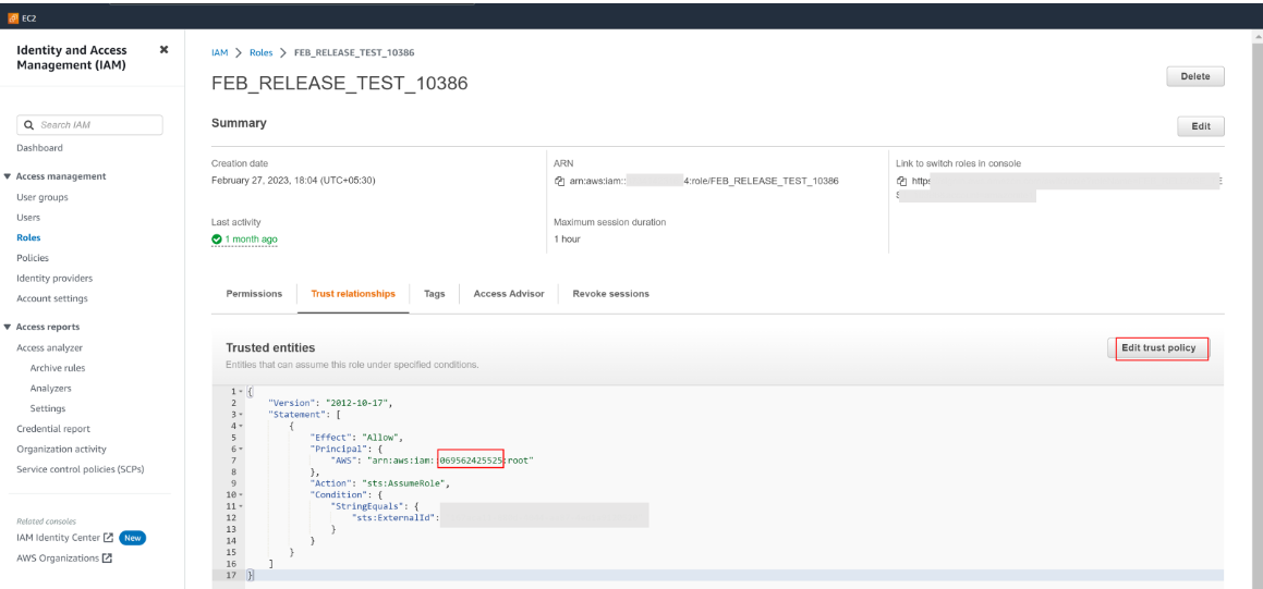 Úprava zásad důvěry