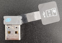 Compartiment du dongle USB