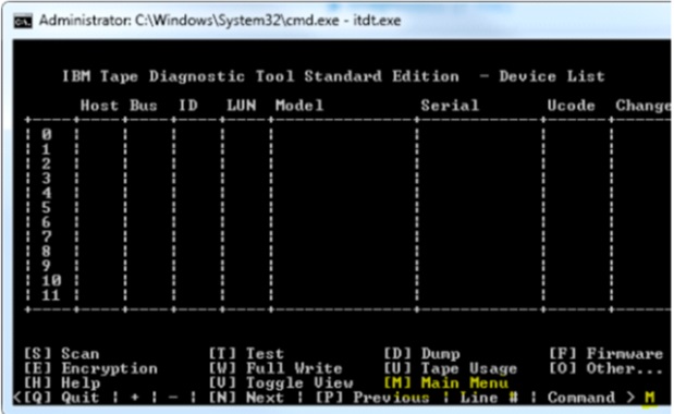 PowerVault: Unload Tape using ITDT DCR or CLI | Dell US