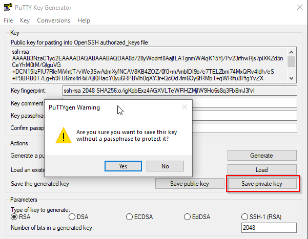 Connectrix B-Series: How to use PuTTY for SSH key-based