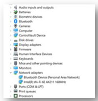 Ethernet LAN-controller mangler i Enhedshåndtering