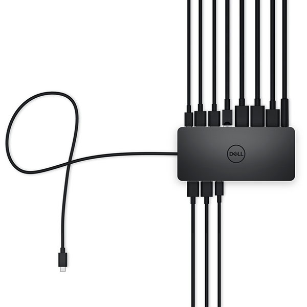 Der Laptop lässt sich nicht einschalten, wenn die Dell Universal Dock