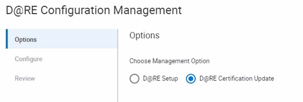 dare config management