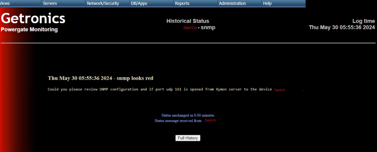 Connectrix: Lost Connection to SNMP Tool After Switch Upgrade to