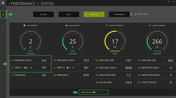 選取 Fusion 標籤