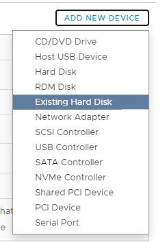 add new device table