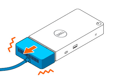 Tire del ensamblaje de cables para extraerlo