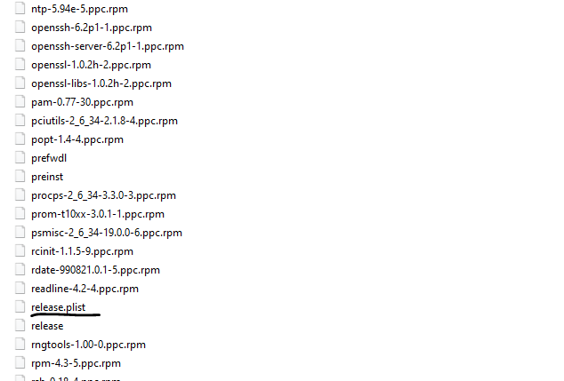 Screenshot of the missing file located under the subfolder