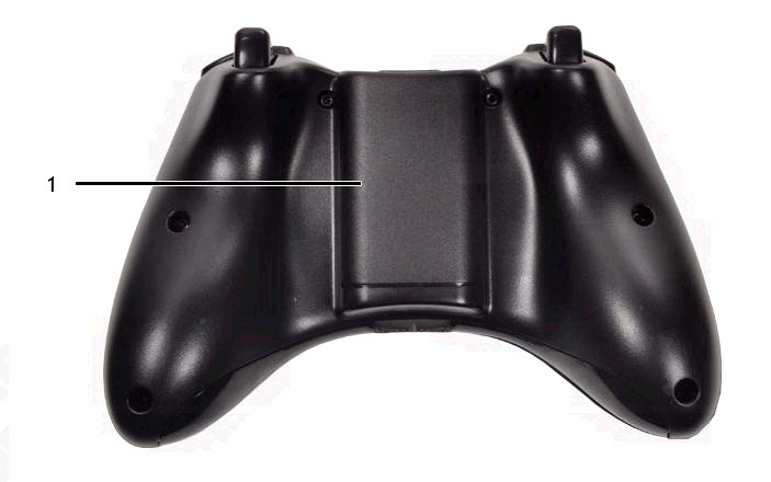 Parte inferior de la controladora