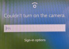 Message d’erreur On-Screen Button Impossible d’allumer la webcam