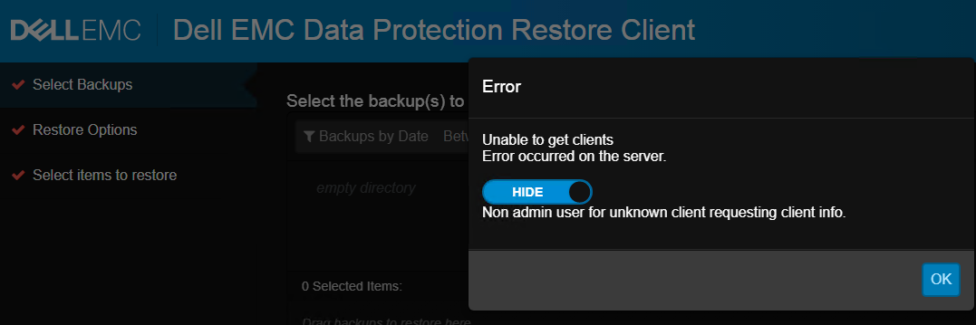 Protecciones de Dell EMC