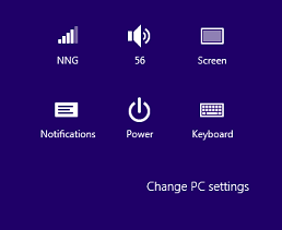 Windows 8 Güç Düğmesi