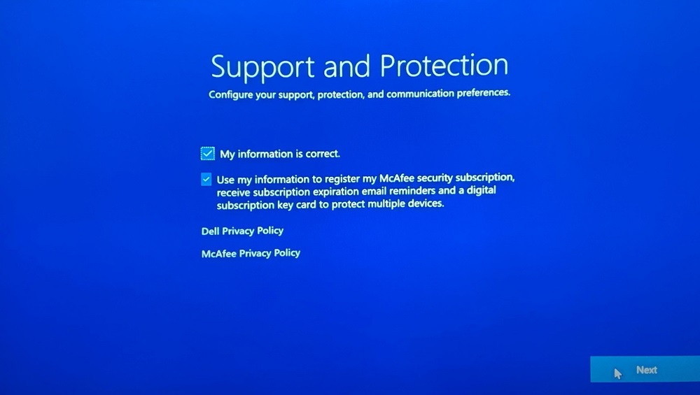 Deuxième écran support et protection